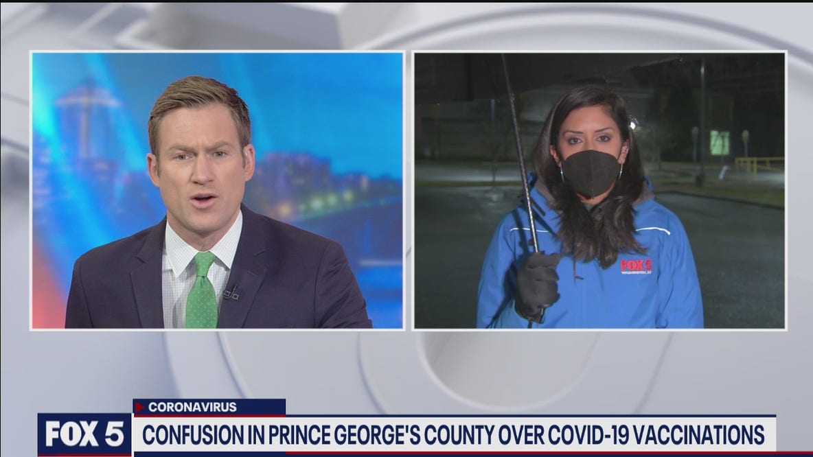 Confusion in Prince George's County over COVID-19 vaccinations
